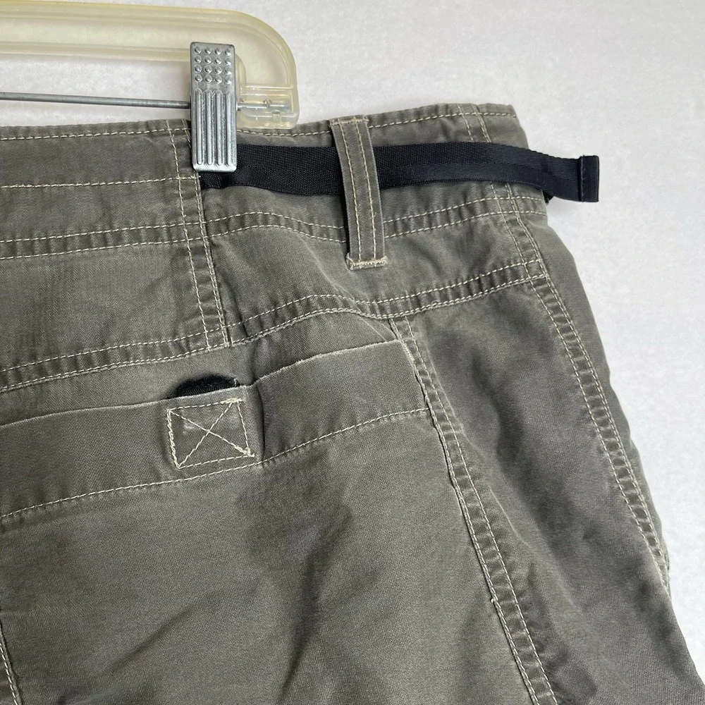 KUHL Climbing And Hiking Cargo Shorts Size XXL 40x12 Brown Outdoor Baggy 00s